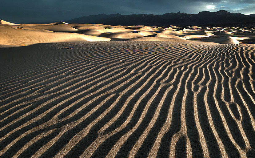 Ripples in the Sand Death Valley : Sand : JOHN MURK PHOTOGRAPHY