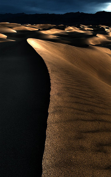 Dune at Sunrise Death Valley : Sand : JOHN MURK PHOTOGRAPHY