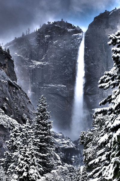 Yosemite Falls : Winter : JOHN MURK PHOTOGRAPHY