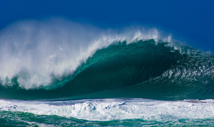 Haena Surf : Hawai'i : JOHN MURK PHOTOGRAPHY