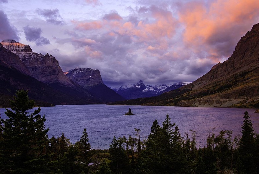St. Mary Lake : Glacier National Park : JOHN MURK PHOTOGRAPHY