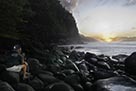 John at Napali Coast