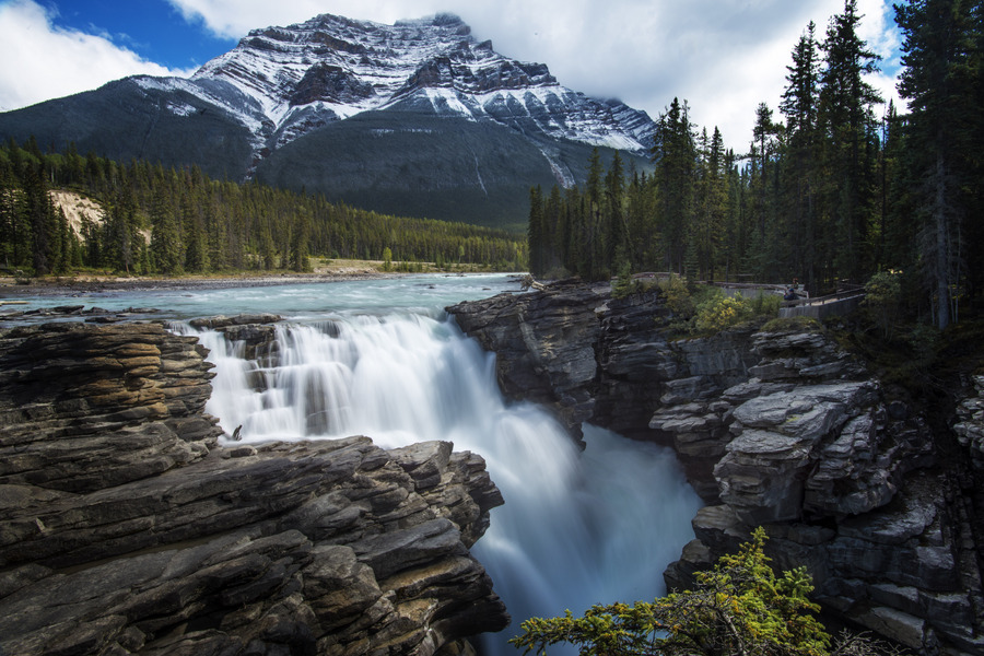 Athabasca Falls : Canadian Rockies : JOHN MURK PHOTOGRAPHY