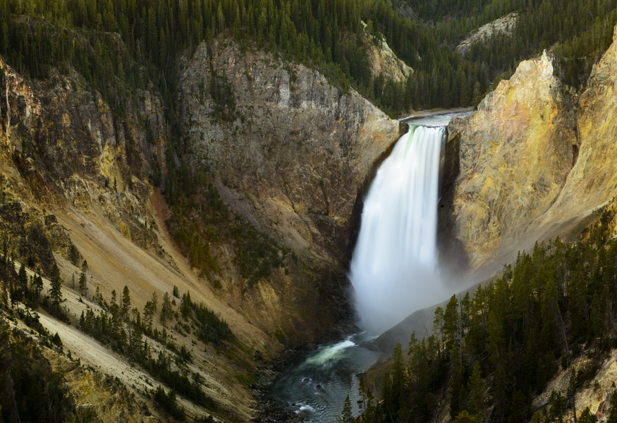 Yellowstone Falls : Yellowstone National Park : JOHN MURK PHOTOGRAPHY